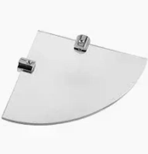 Prateleira De Canto Vidro Multiuso 15x15cm Astra Pvc15r