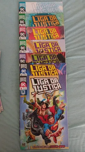 Coleção Completa Liga da Justiça Universo Dc (Pós-Renascimento) 1-22 (Arco Justiça e Mal)