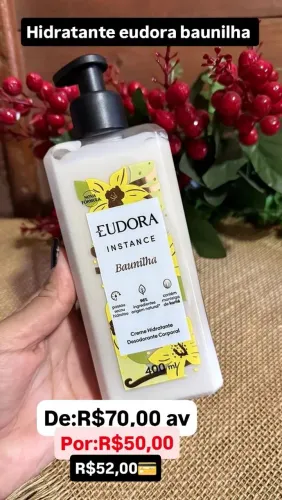 Hidratante eudora