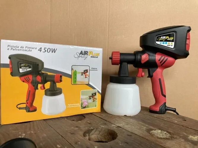 PISTOLA DE PINTURA AIR PLUS SPRAY 450W - NOVA