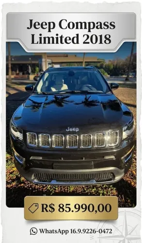 Jeep Compass Limited 2.0 4X2 Flex 16V Aut. 2018
