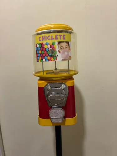 Máquina De Bolinhas + Pedestal 