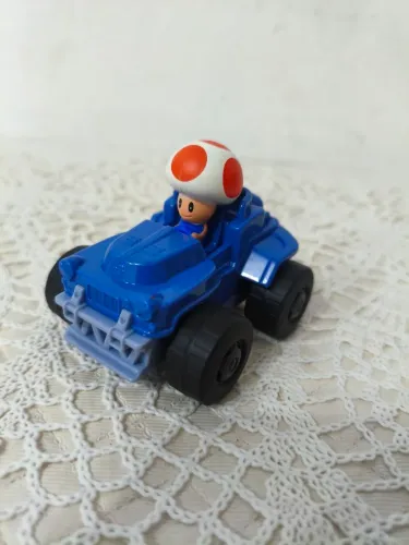 Brinquedo McDonalds Super Mario Kart Bros Nintendo Toad