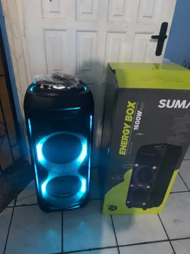 Caixa de som energy box 1600w Sumay