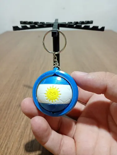 Chaveiro Giratório da Argentina