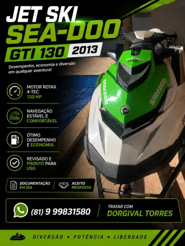 JETSKI SEADOO GTI 130