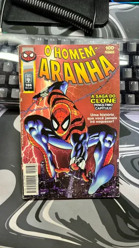 quadrinho homem aranha a saga do clone penúltimo capítulo N°186