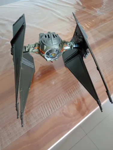 Nave Imperial Interceptor Tie Star Wars Glasslite (RARO)