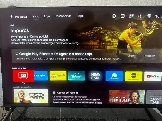 TV TCL 32" SMART