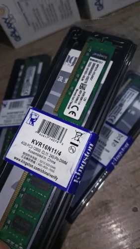 Memória ram 4GB DDR3 Kingston 1600MHz (PC3-12800) - DIMM