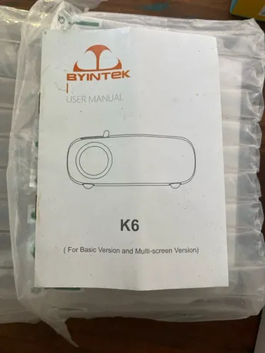 Projetor portátil byintek k6