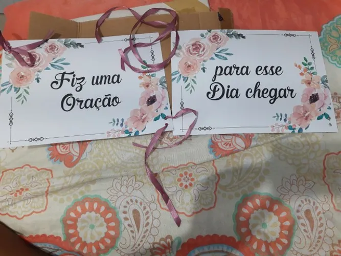 Placa fiz uma oração para esse dia chegar