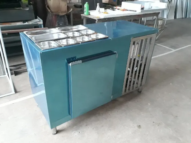 Condimentador de encosto INOX 1,40m