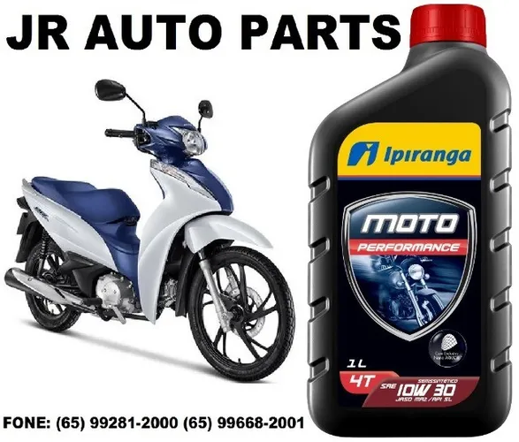 Oleo Ipiranga Moto 4T 10W30 sl Semissintético Automotivo