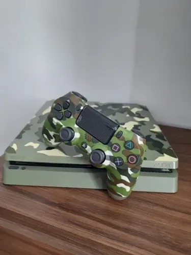 PS4 Slim 1 TB edição especial camuflado