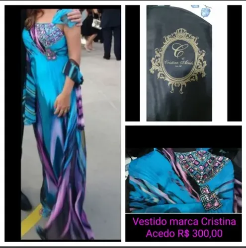 Vestido de festa Cristina Acedo