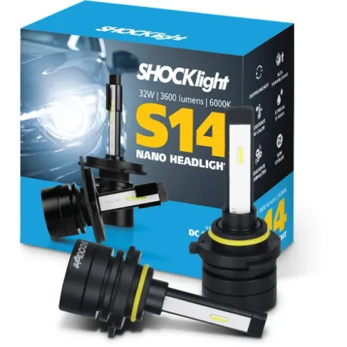 Lâmpada Farol LED S14 Nano - 35W HB3 / HB4 - SLL-149000