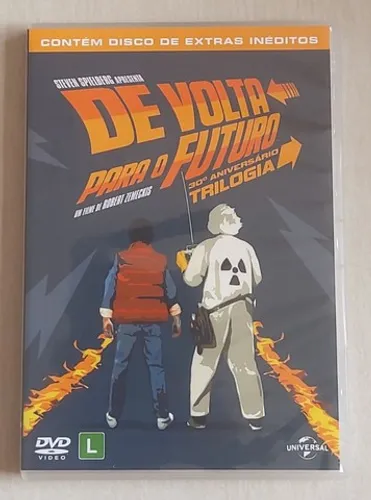 DVD 3 DISCOS DE VOLTA PARA O FUTURO **FALTA DISCO EXTRAS**