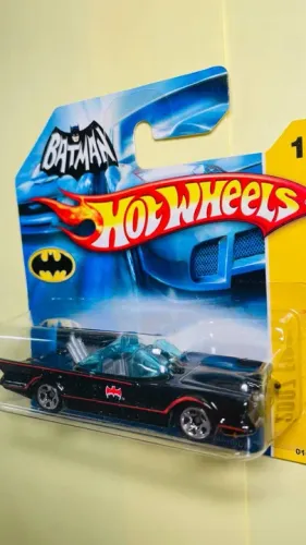 Hotwheels - TV Batmobile - 2007 First Editions - miniatura veículo Batmóvel - 15/156