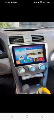 Multimídia Android Toyota Camry 9 polegadas