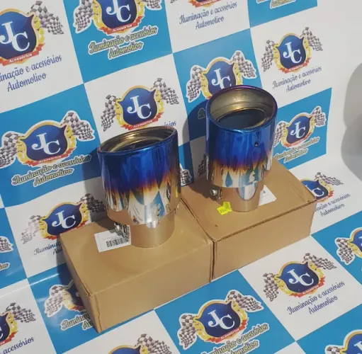Ponteira de Escapamento Reto Universal - Aço Inox 2 Polegadas