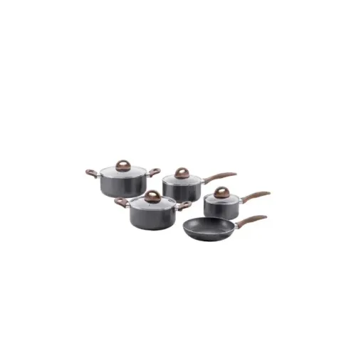 Conj panelas brinox 5pcs smart plus ceramic life c/ inducao granito