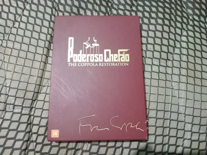 Box DVDs Trilogia O Poderoso Chefão 