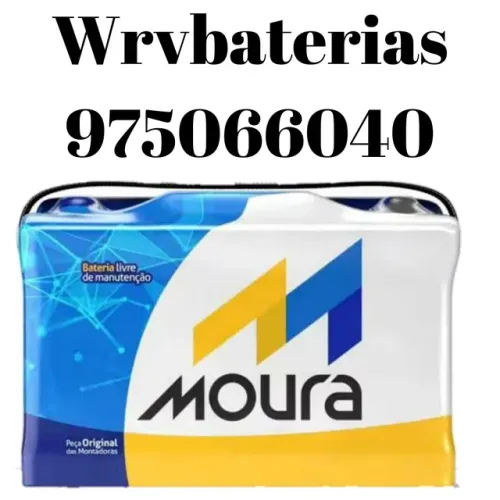 Bateria Moura 60ah 24 ?meses + frete