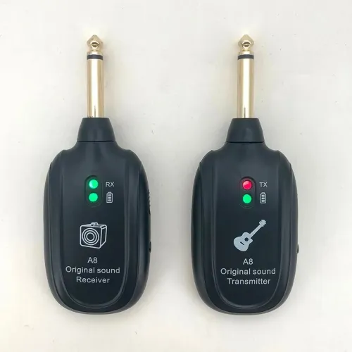 Transmissor Receptor Profissional sem Fio Guitarra Violão Baixo Teclado Cabo P10