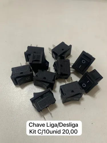 Chave Liga/Desliga Kit C/10unid 20,00