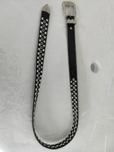 Cinto de couro PU 115 cm