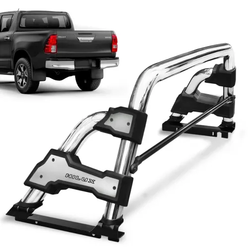 Santo Antonio Hilux 2016 a 2023 Cromado STR