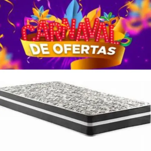 Colchao Solteiro Molas Ensacadas