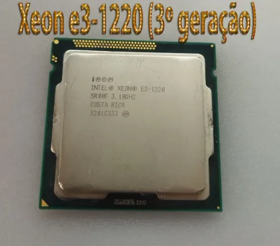 processador xeon 3º soquete 1155 (melhor que o processador i5 de 3º