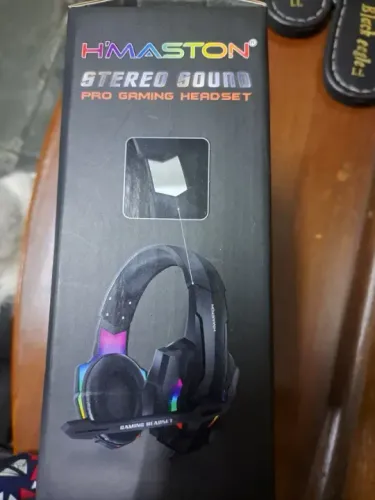 Hmaston stereo sound pro gaming headset EJ G900, novo na caixa