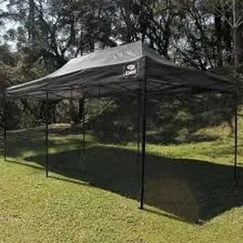 Novas Tenda Gazebo Dobrável Pagoda 3m x 6m Oxford Preta Bel