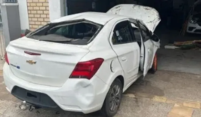 Sucata Chevrolet Prisma 1.4 Automático 2018 Retirada Peças.