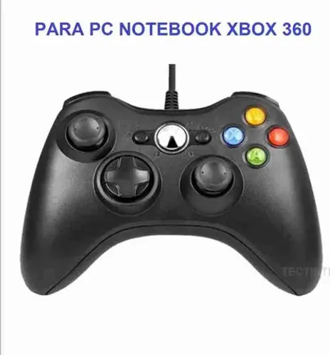 Controle com fio para Xbox 360 PC Notebook Novo