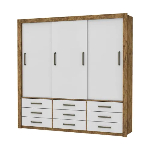 Roupeiro Casal Gold 9 Gavetas s53