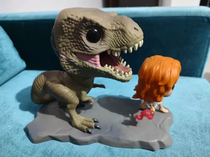 Funko Pop Jurassic World - Rex e Claire