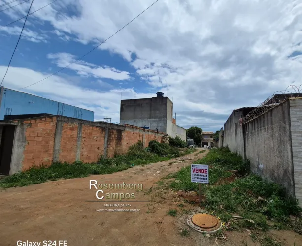 Terreno plano frente para o nascente, Franco Plaza, Macaé-Rj!