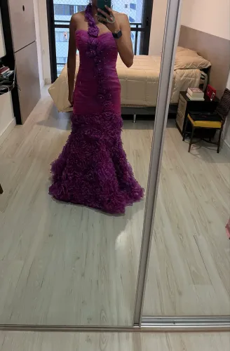 Vestido de Baile Sereia 