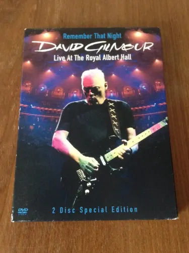 DVD DAVID GILMORE - LIVE AT THE ROYAL ALBERT HALL
