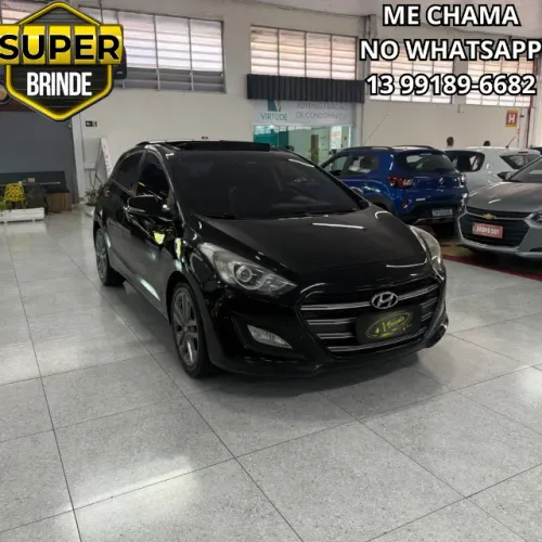 I30 1.8 AUT GASOLINA 2016 - 110 MIL KM - COMPLETO + TETO SOLAR + BANCOS EM COURO