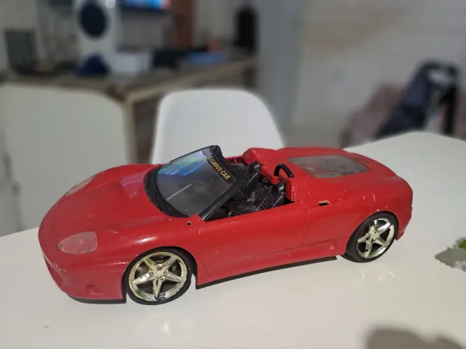 Ferrari sem controle