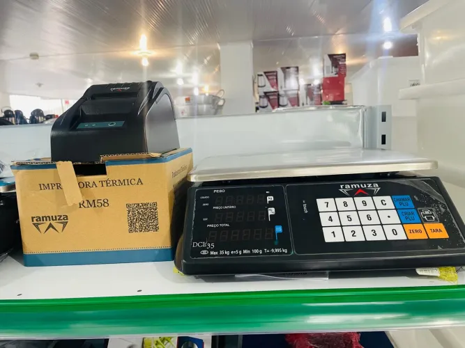 MB Balança Comercial Ramuza 35kg c/ impressora térmica 