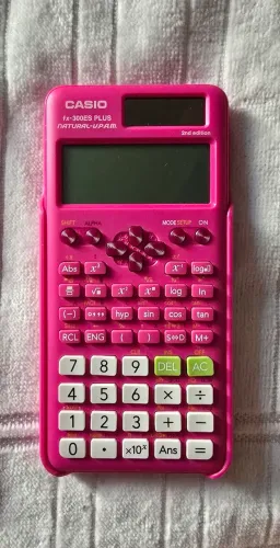 Calculadora científica Casio fx-300ES PLUS-PK Rosa