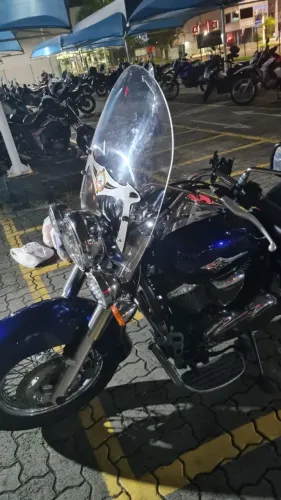 KAWASAKI VULCAN 900 CLASSIC 2013 - AZUL IMPECÁVEL