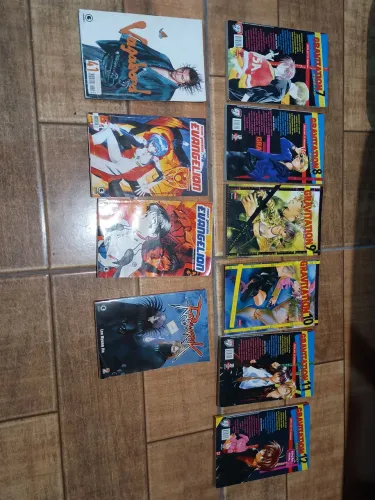 Lotes de gibi Mangás 10 unidades