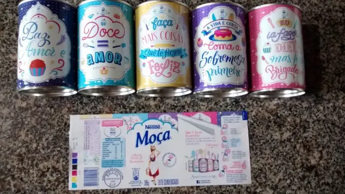 Kit Coleção Decoração Das Latas Leite Moça 2018 Completa
